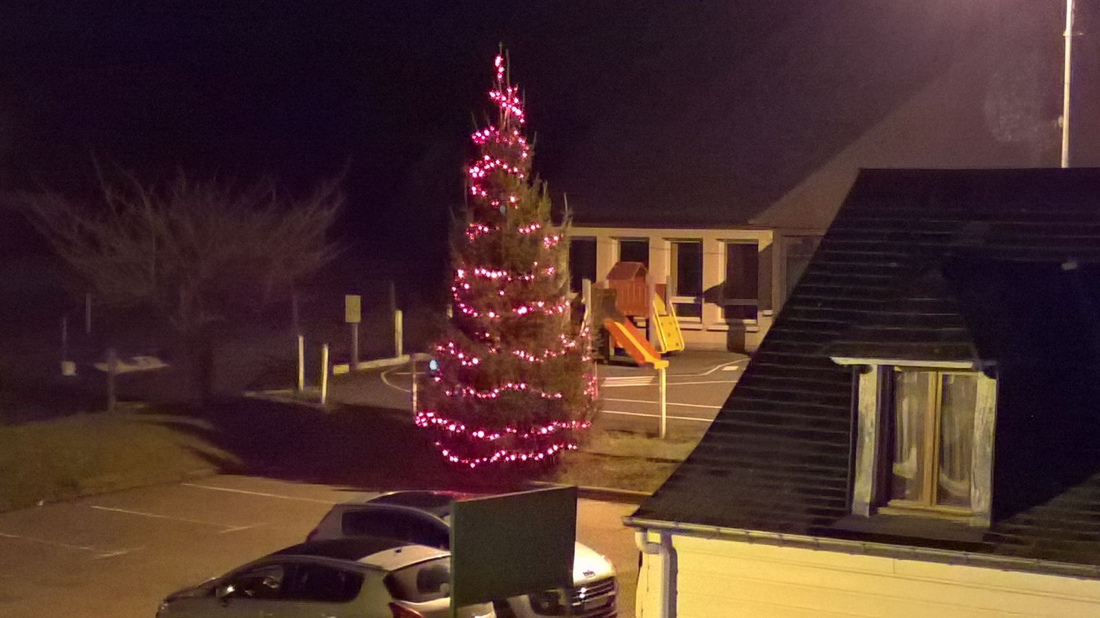 Les illuminations de Noël