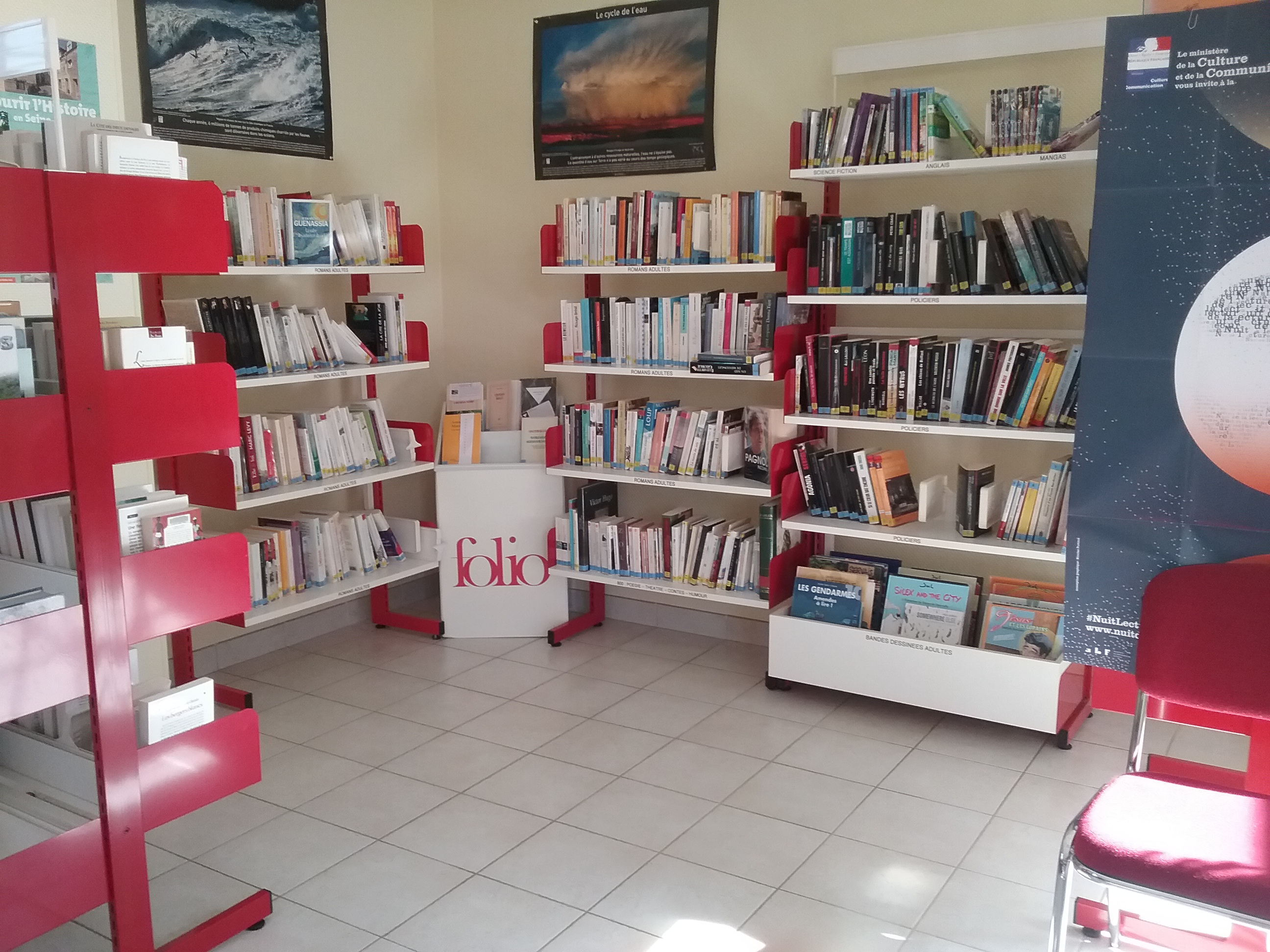 REOUVERTURE DE LA BIBLIOTHEQUE