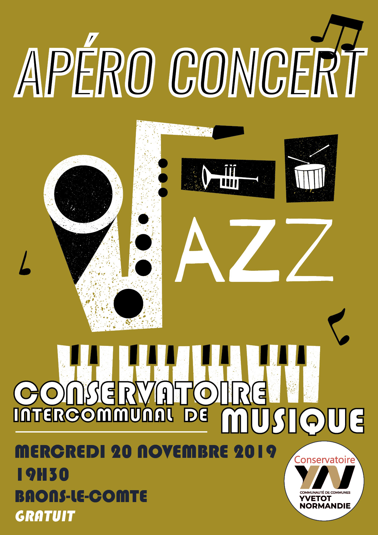 CONCERT dans l’EGLISE de BAONS-LE-COMTE